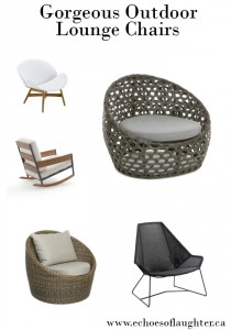 Gorgeous Outdoor Lounge Chairs